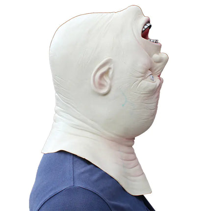 Upside Down Horror Latex Mask for Halloween Parties