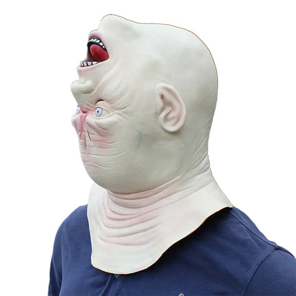 Upside Down Horror Latex Mask for Halloween Parties