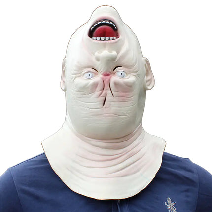 Upside Down Horror Latex Mask for Halloween Parties