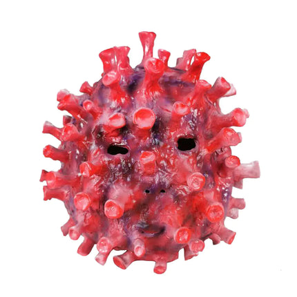 Halloween Virus Latex Mask - Coronavirus Design Headpiece