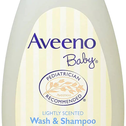 Aveeno Baby Wash & Shampoo For Hair & Body Tear-Free 8 fl. Oz